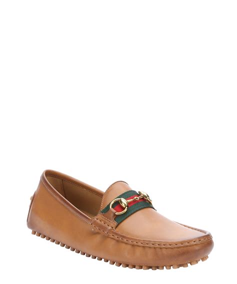 light brown gucci loafers